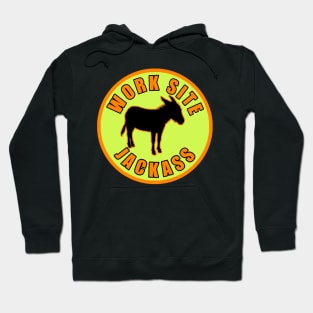 Work Site Jackass - Safety Colors Hoodie